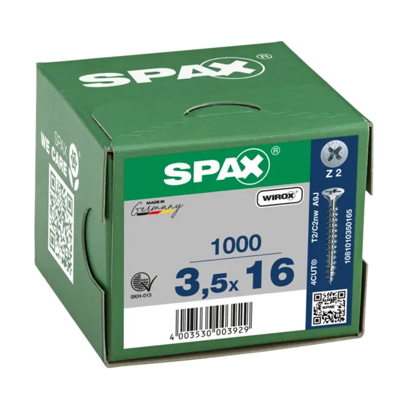 ШРАФ SPAX 4Х16ММ КУТИЈА 1000 ШРАФОВИ