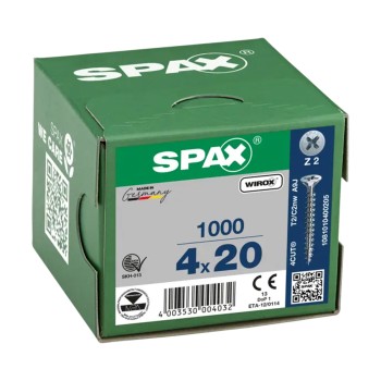 ШРАФ SPAX 4Х16ММ КУТИЈА 1000 ШРАФОВИ