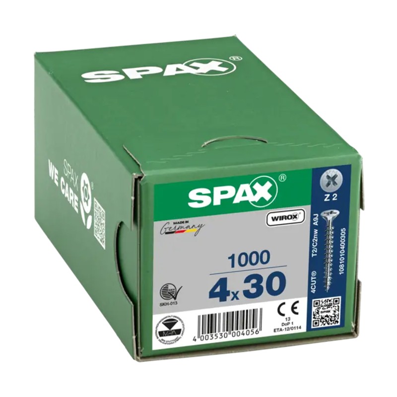 ШРАФ SPAX 4Х30ММ КУТИЈА 1000 ШРАФОВИ