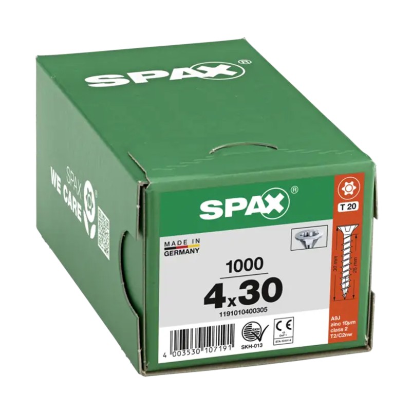 ШРАФ SPAX 4Х16ММ КУТИЈА 1000 ШРАФОВИ