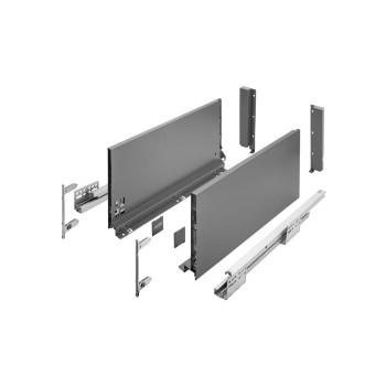 СИСТЕМ ЗА ФИОКИ AXISPRO 500mm АНТРАЦИТ – ВИСОКА H167 (PB-AXISPRO-KPL500C)