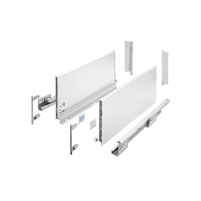 СИСТЕМ ЗА ФИОКИ AXISPRO 500mm БЕЛА – ВИСОКА H167 (PB-AXISPRO-KPL500C1)