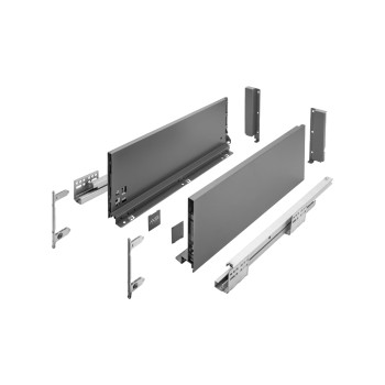 СИСТЕМ ЗА ФИОКИ AXISPRO 500mm АНТРАЦИТ – МНОГУ ВИСОКА H199 (PB-AXISPRO-KPL500D)