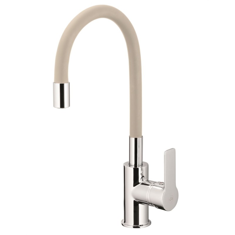 RUMBA стоечка кујнска батерија со беж излив