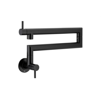 DUERO POT FILLER BLACK артикулирана кујнска батерија