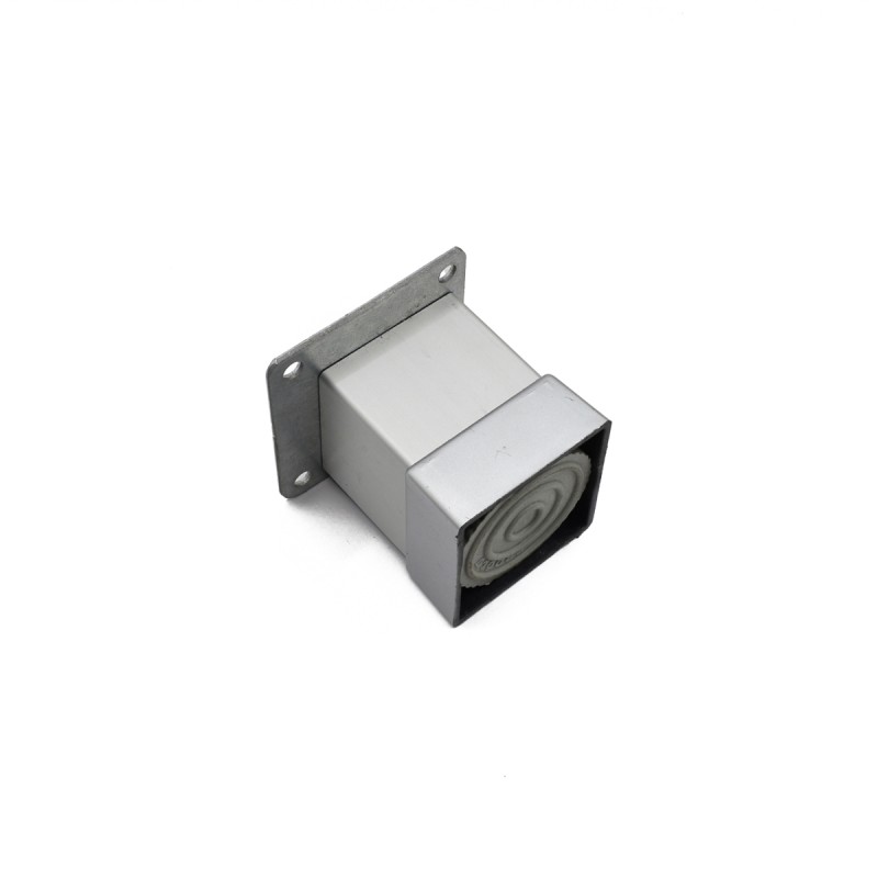 НОГАРКА КОЦКА АЛУМИНИУМ 50Х40Х40ММ СРЕБРЕНА